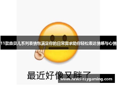 11款森贝儿系列表情包满足你的日常需求助你轻松表达情感与心情